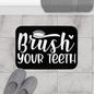 Brush Your Teeth Bath Mat