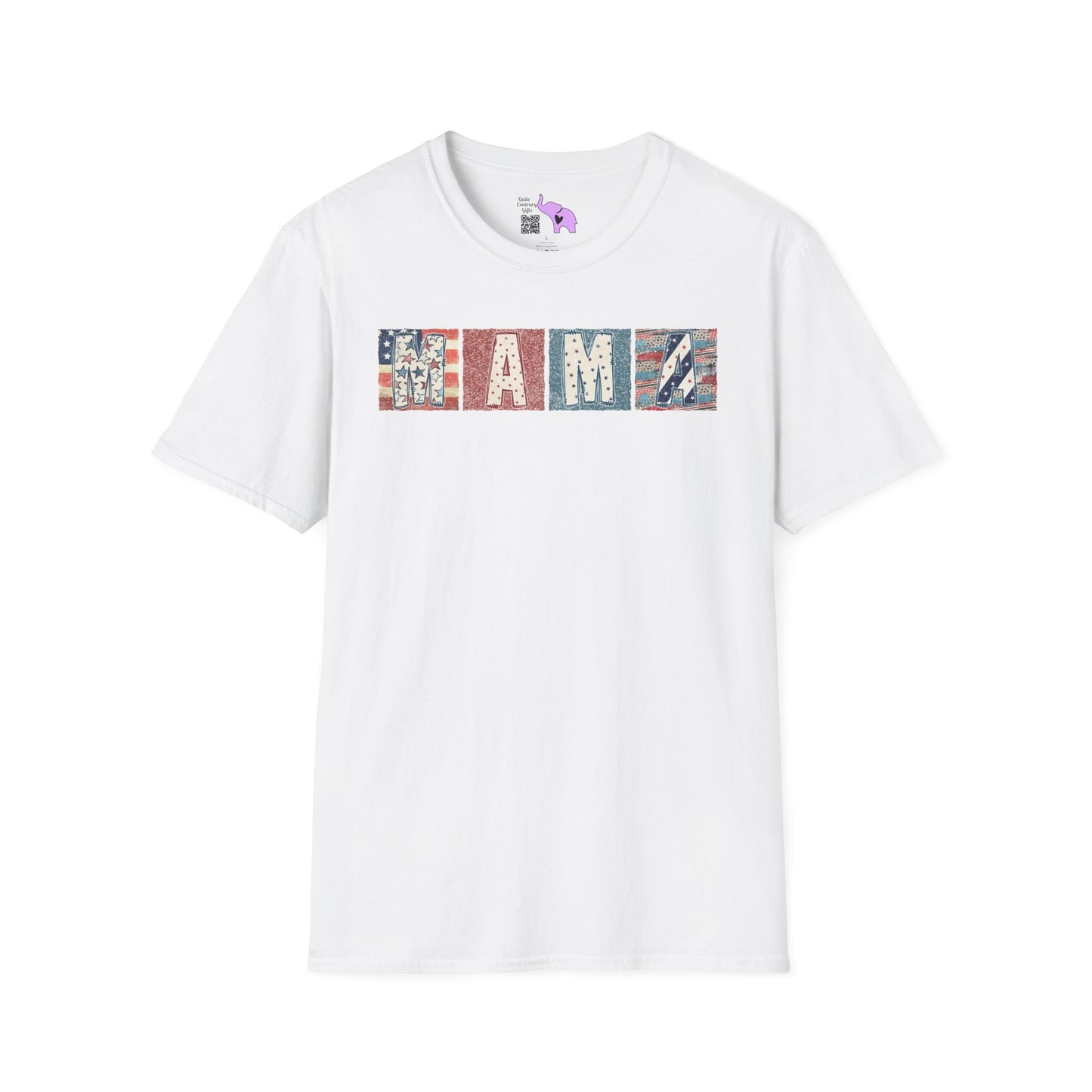 Mama (America Colors) Adult T-shirt