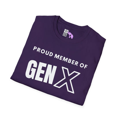 GenX All Attitude No Cares Adult T-shirt
