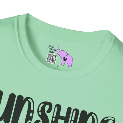 Sunshine Mixed With A Little Hurricane Adult T-shirt