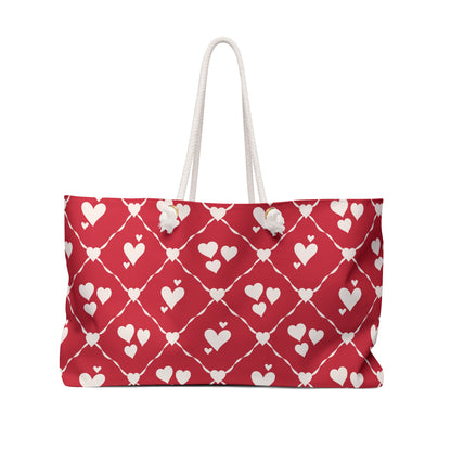 Sweetheart Trellis Weekender Bag