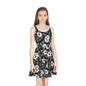 Black & White Daisies Girls' Sleeveless Sundress