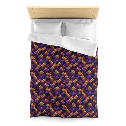 Velour Garden Microfiber Duvet Cover