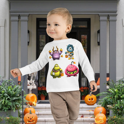 Monster Mayhem Toddler Long Sleeve Tee
