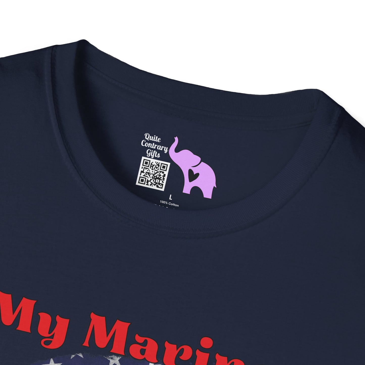 My Marine My Daughter (Dad) Adult T-shirt