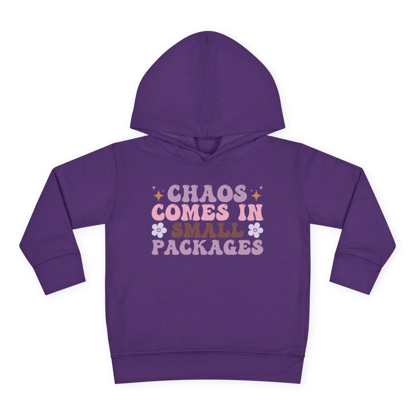 Chaos Comes In Small Packages Toddler Hoodie