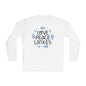 Hanukkah Love Peace Latkes Adult Long Sleeve Tee