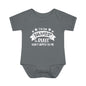 I'm The Youngest The Rules Don't Apply To Me Infant Baby Rib Bodysuit