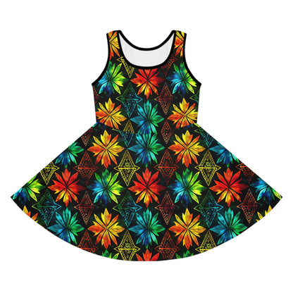 Celebration Mosaic Girls' Sleeveless Sundress