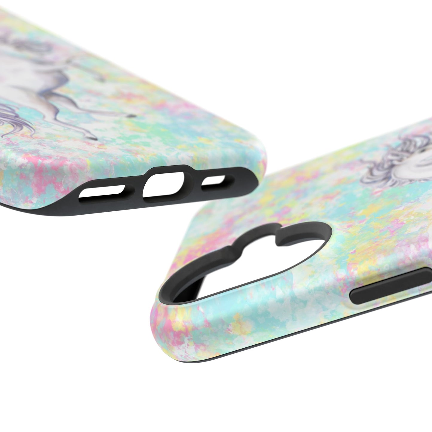 Pastel Pegasus MagSafe® Compatible Tough Case for iPhone