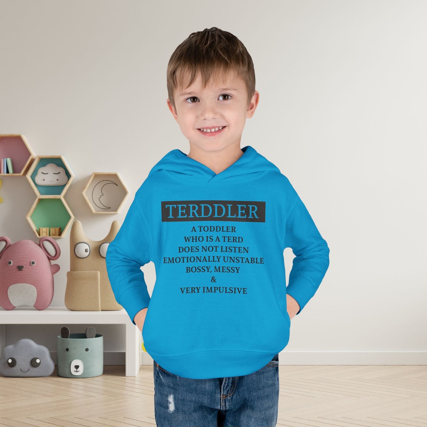 ""Terddler Definition Toddler Hoodie