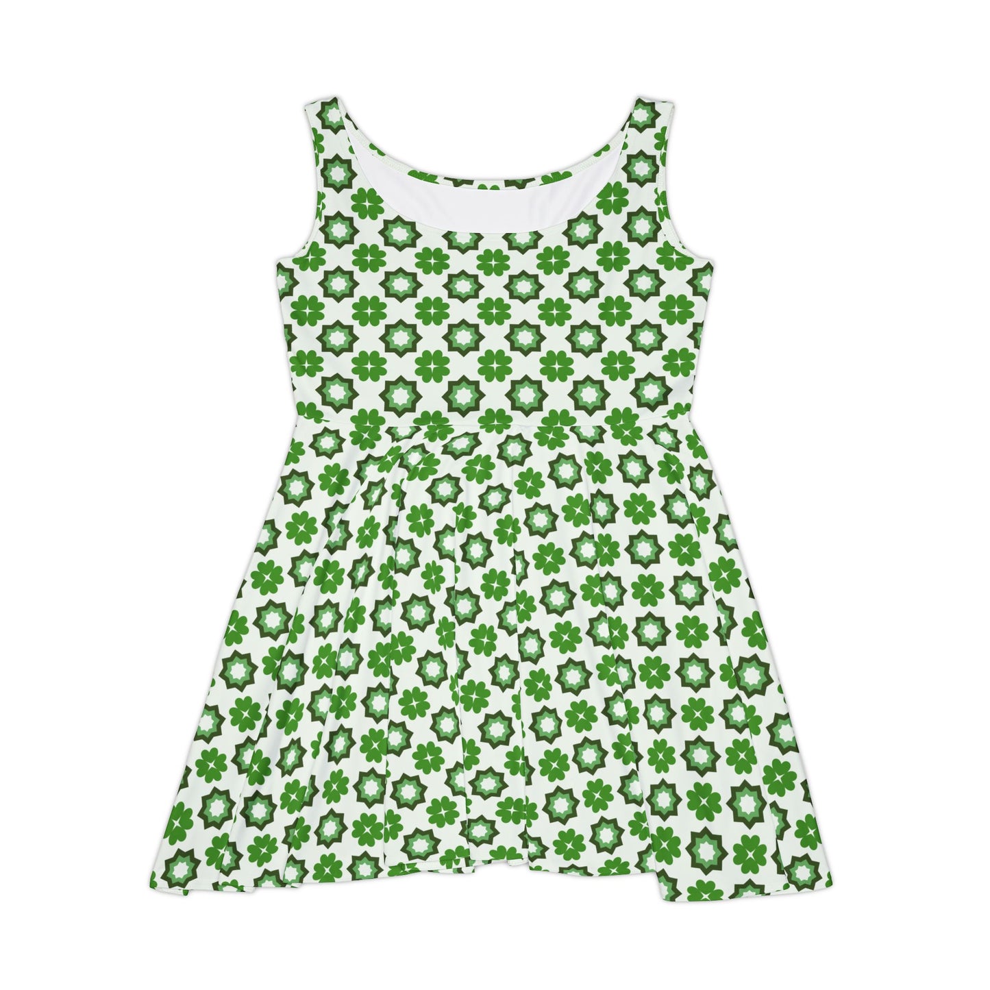 Emerald Star Garden Women's Skater Dress