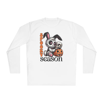 Spooky Season (Voodoo Bunny w/Pumpkin) Adult Long Sleeve Tee