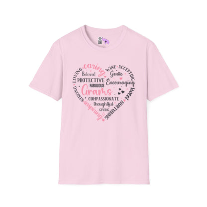 Gram's Heart Adult T-shirt