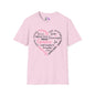 Gram's Heart Adult T-shirt
