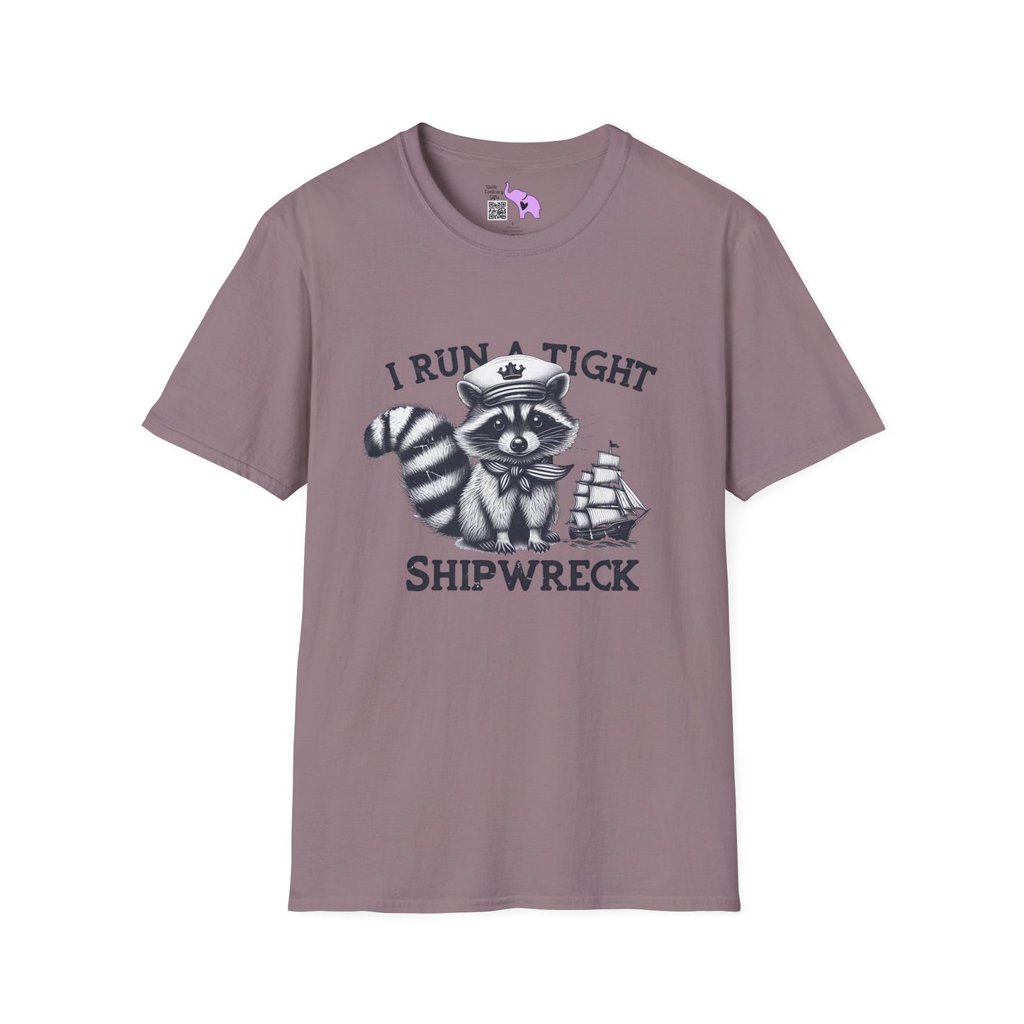 I Run A Tight Shipwreck Adult T-shirt