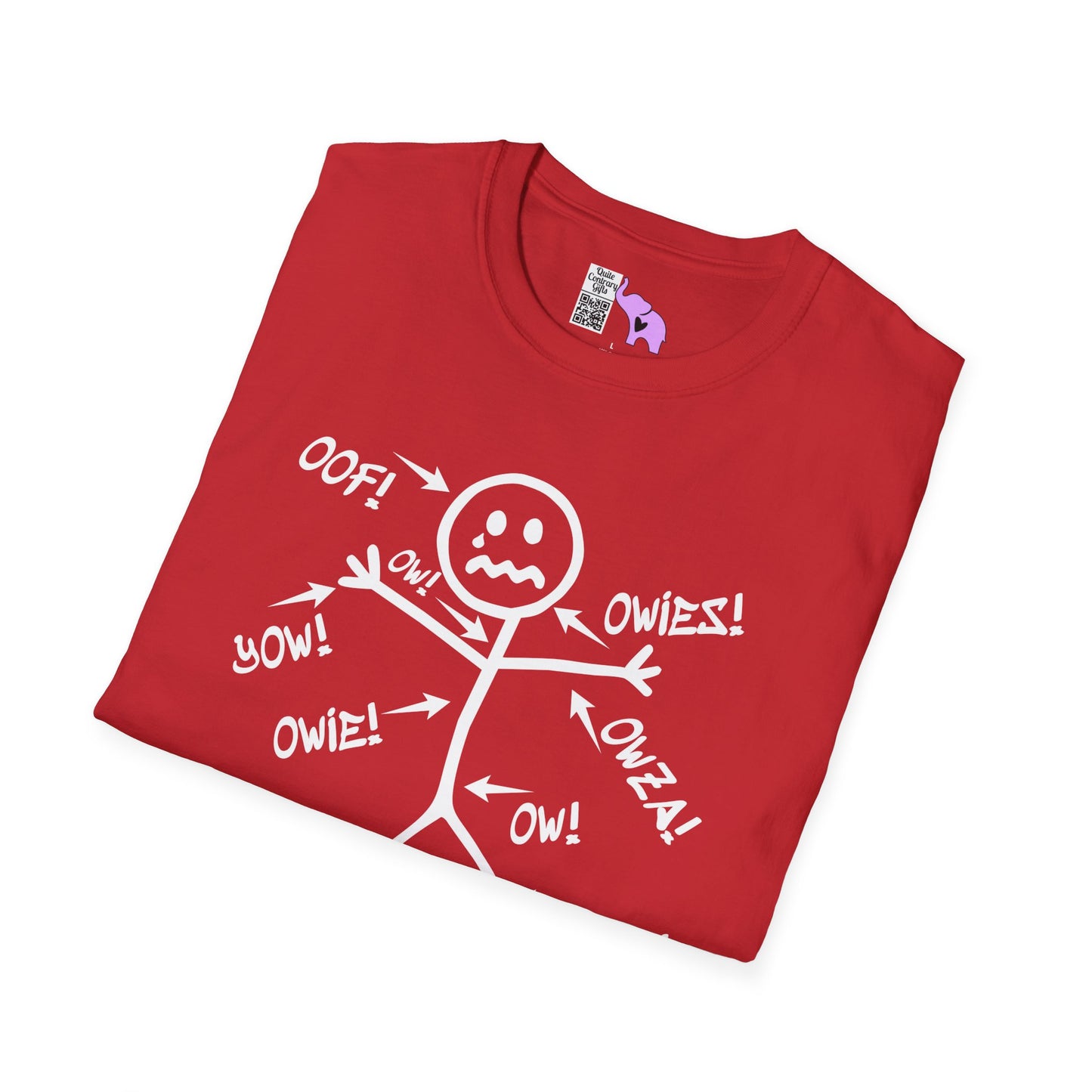Ow! It All Hurts Adult T-shirt