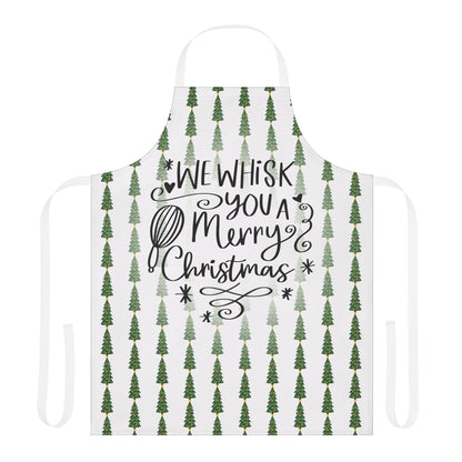 We Whisk You A Merry Christmas (Trees) Apron