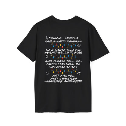 Could I BE Anymore Festive? (Friends, Phoebe's Christmas Song) Adult T-shirt