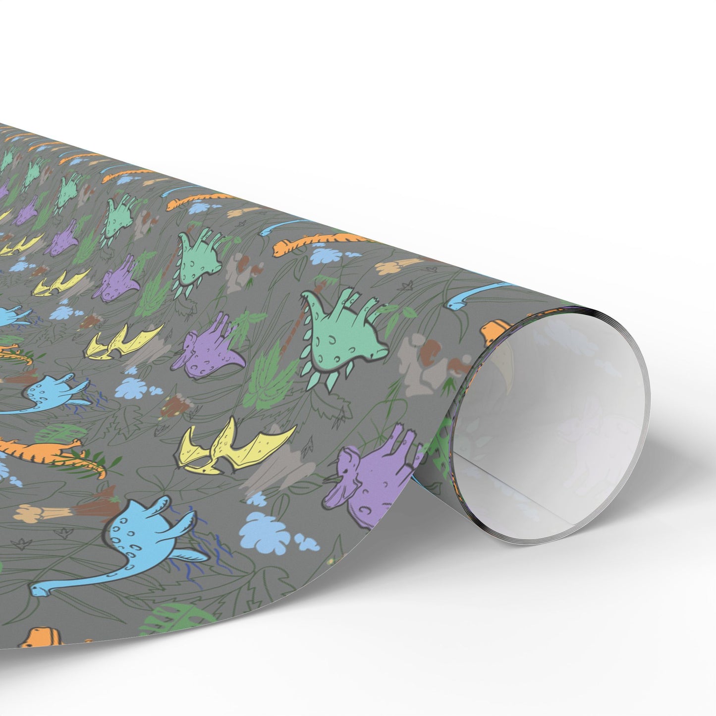 Prehistoric Playtime Wrapping Paper