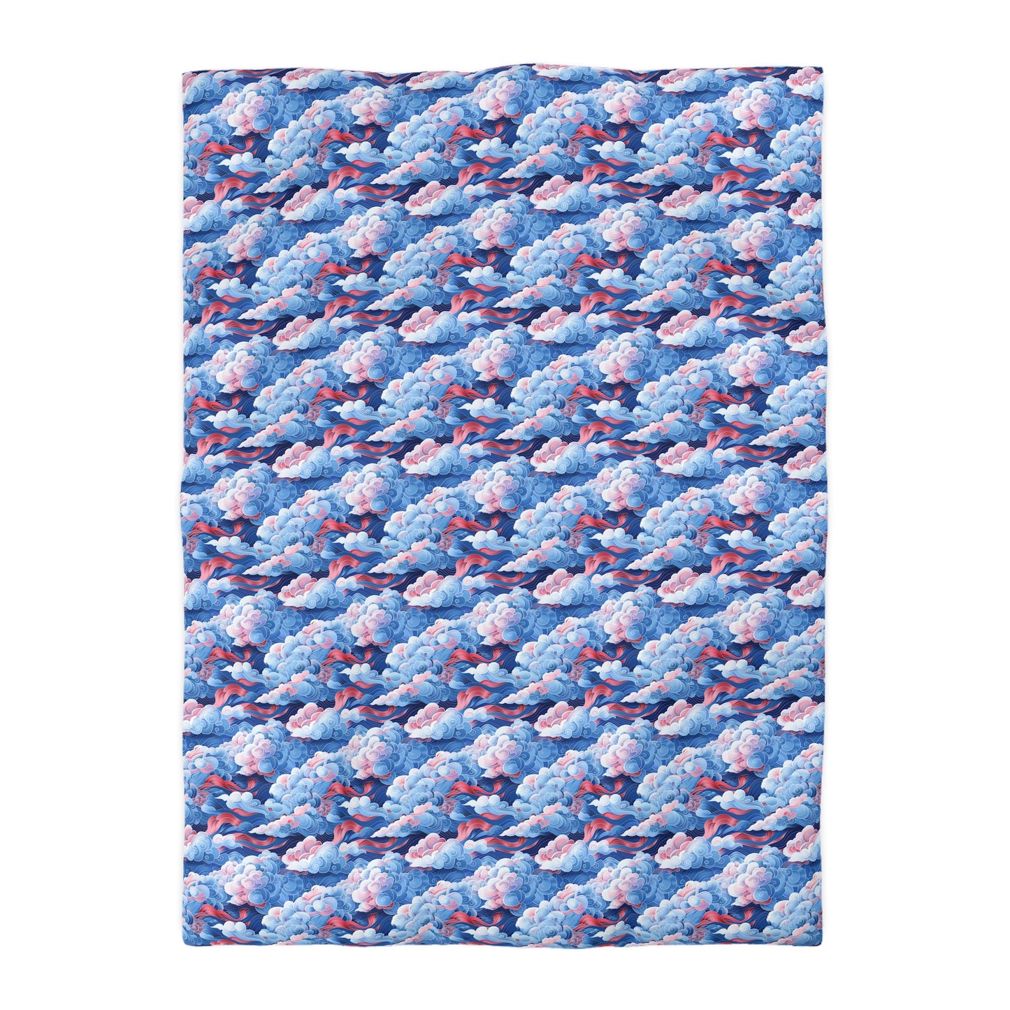 Azure Kumo Flow Duvet Bedding Set