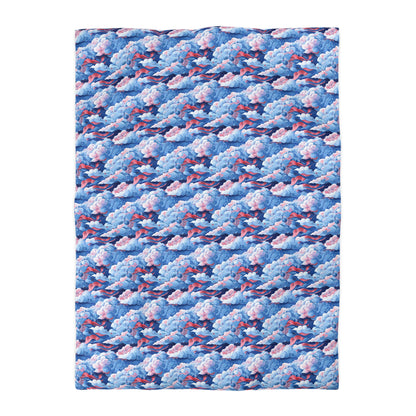 Azure Kumo Flow Duvet Bedding Set