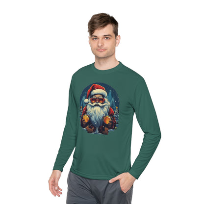 Cool Santa Adult Long Sleeve Tee