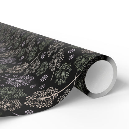 Dandelion Nightfall Wrapping Paper