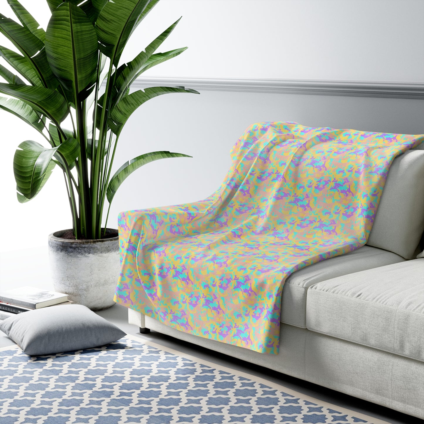 Dreamsicle Camo Basic Bedding Set