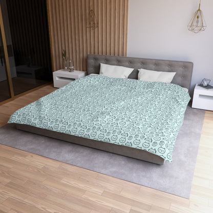 Cat Lovers Microfiber Duvet Cover