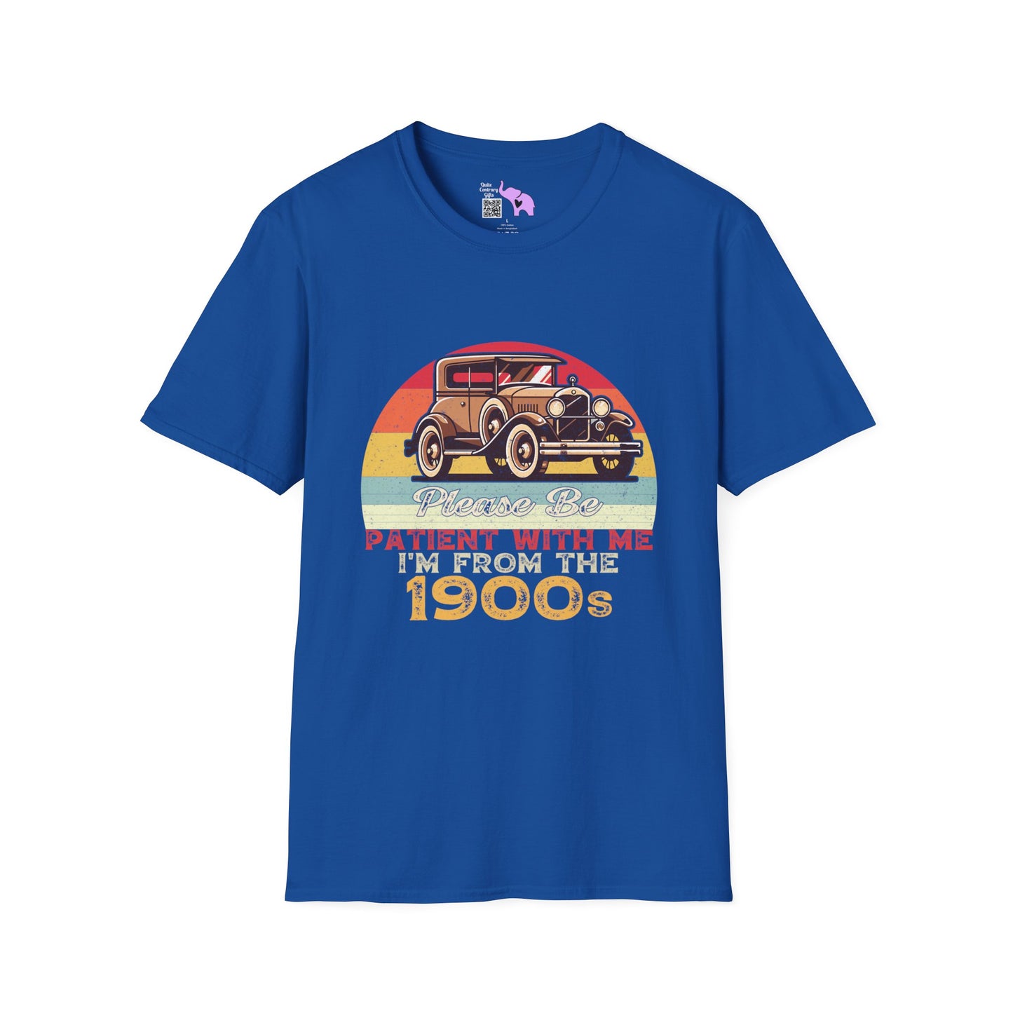 Please Be Patient With Me I'm From The 1900's (Classic Car) Adult T-shirt