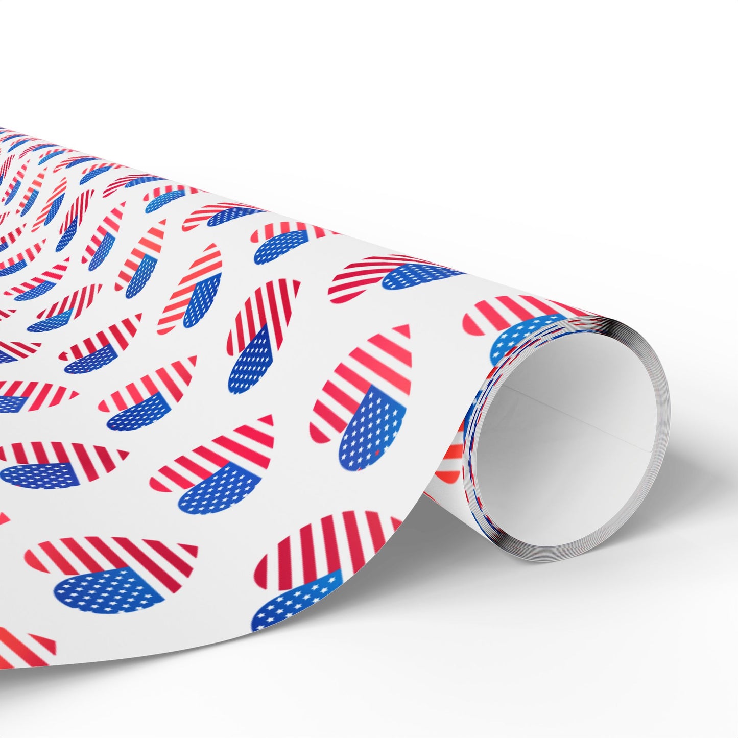 Hearts of Freedom Wrapping Paper