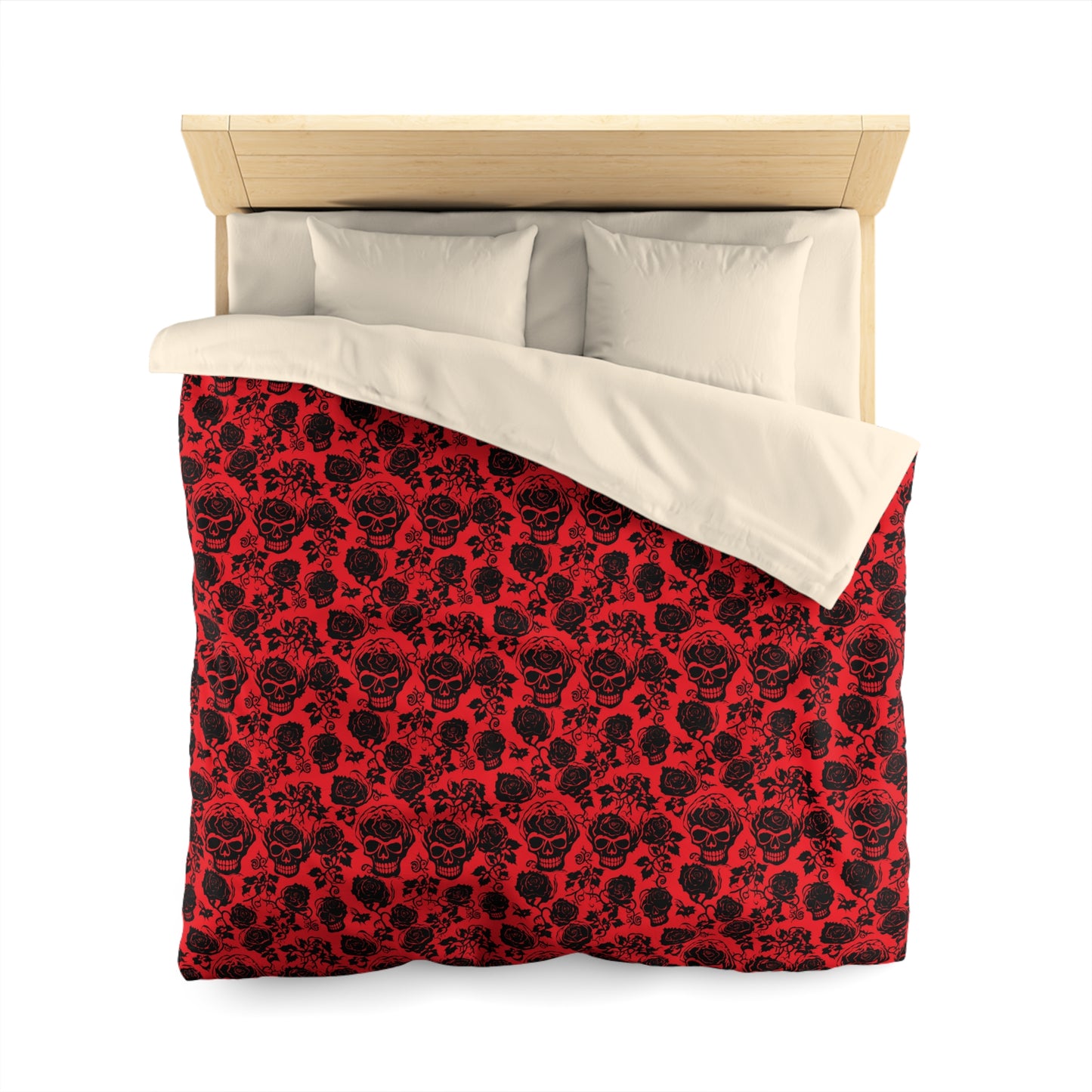 Crimson Masquerade Duvet Bedding Set