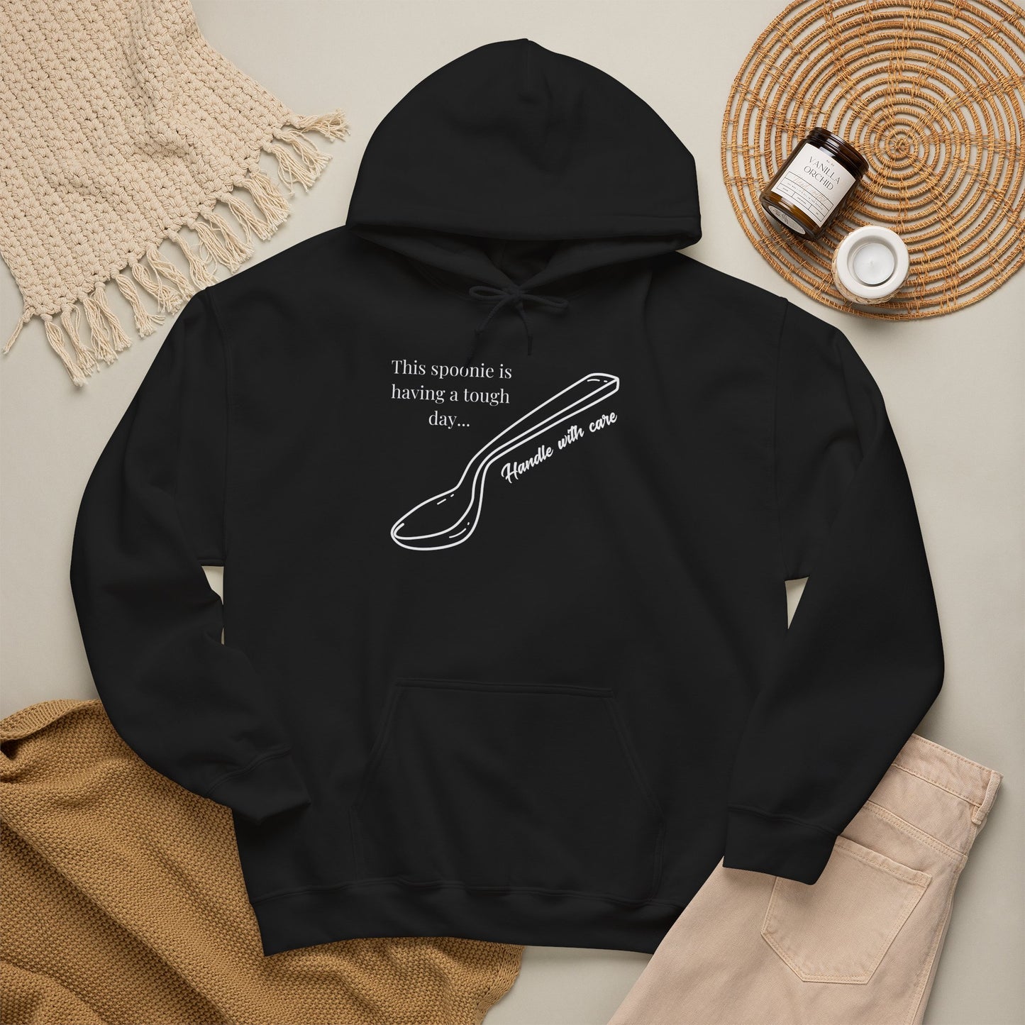 This Spoonie Is Having A Tough Day Adult Heavy Blend™ Hoodie