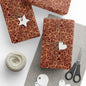 Golden Crimson Mandala Wrapping Paper