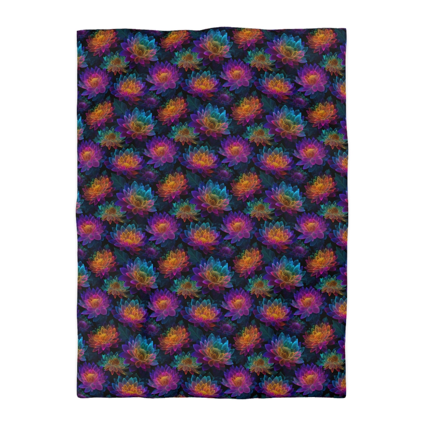 Luminous Lotus Duvet Bedding Set