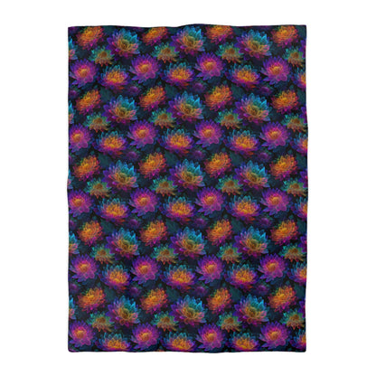 Luminous Lotus Duvet Bedding Set