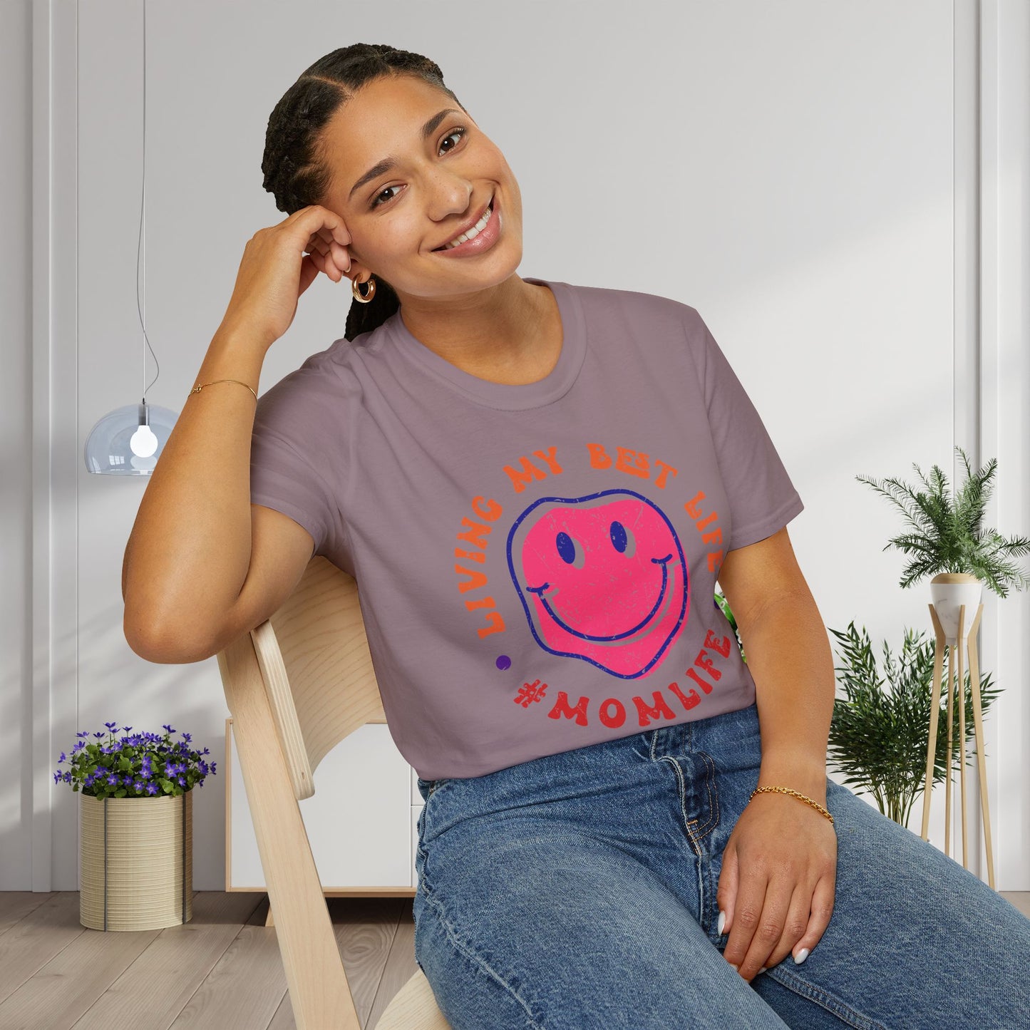 Living My Best Life #MomLife Adult T-shirt