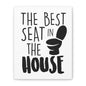 The Best Seat In The House Canvas Art