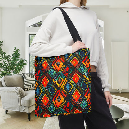 Abundance Rhythm Canvas Tote Bag