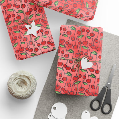 Cherry Bombshell Wrapping Paper