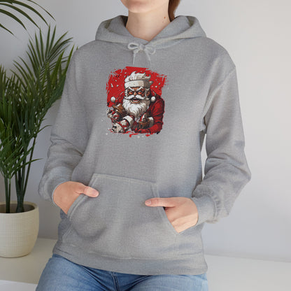 Angry Santa Adult Heavy Blend™ Hooded Sweatshirt