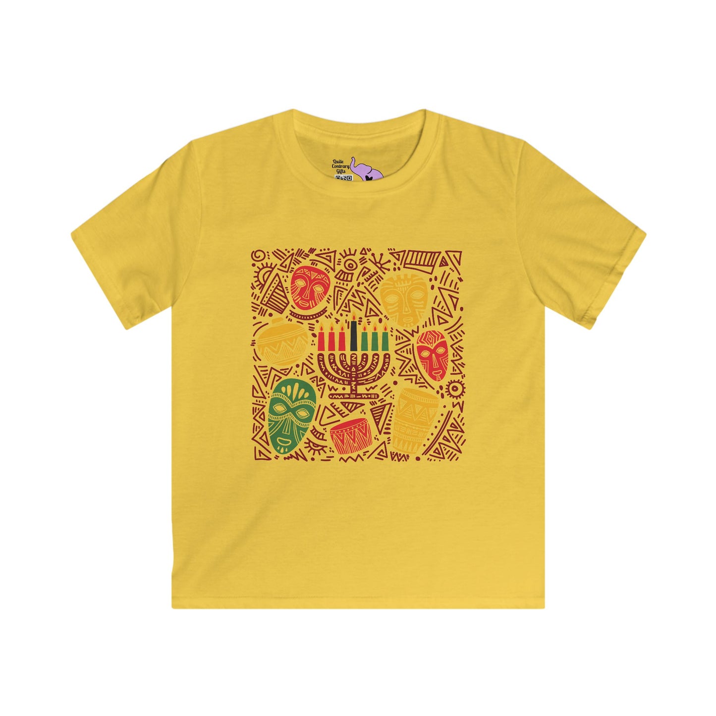 Kwanzaa Traditions Youth Softstyle Tee