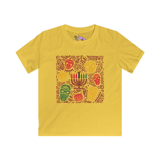 Kwanzaa Traditions Youth Softstyle Tee
