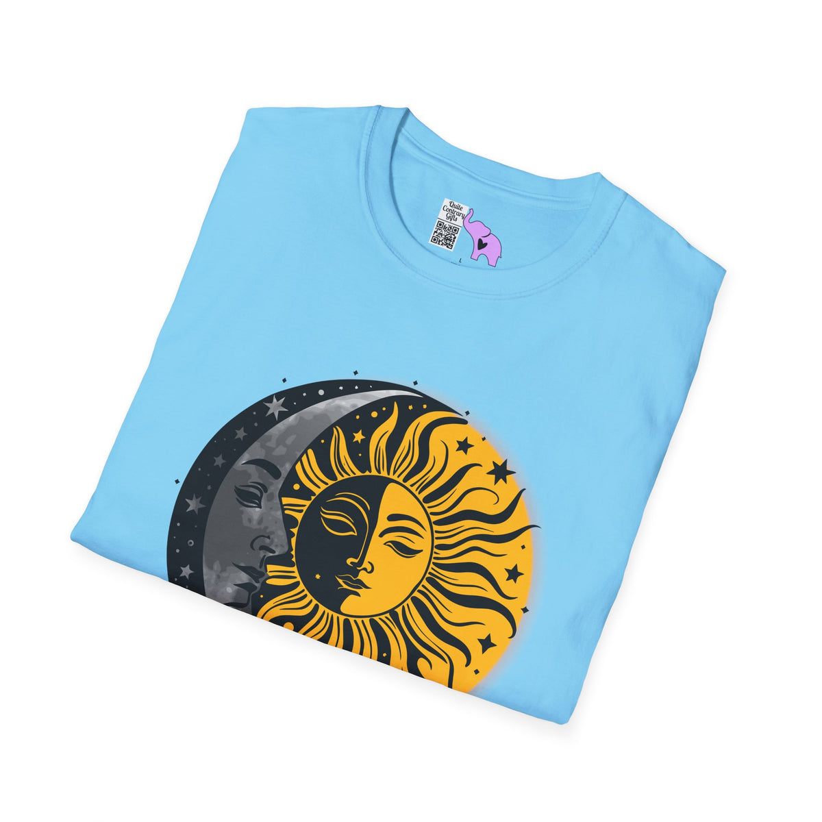 Sun Moon Stars Adult T-shirt