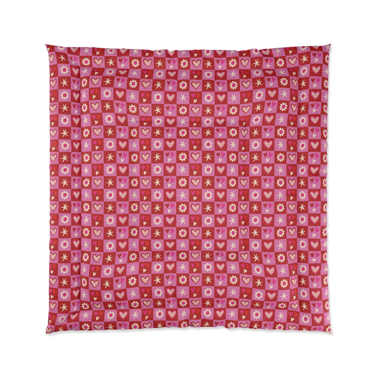 Valentine Toss Basic Bedding Set