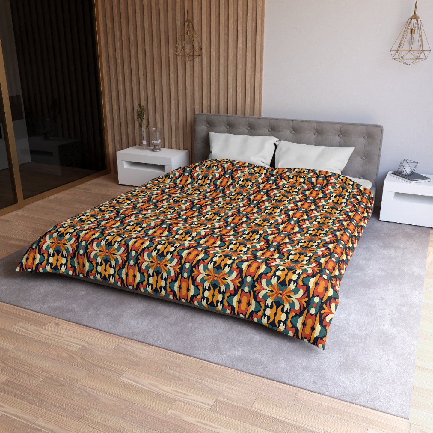 Autumn Kaleidoscope Duvet Bedding Set