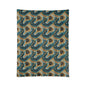 Gilded Ocean Veins Comforter