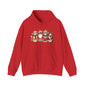 Santa Claus Cats Adult Heavy Blend™ Hooded Sweatshirt