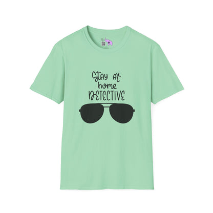 Stay At Home Detective Adult T-shirt